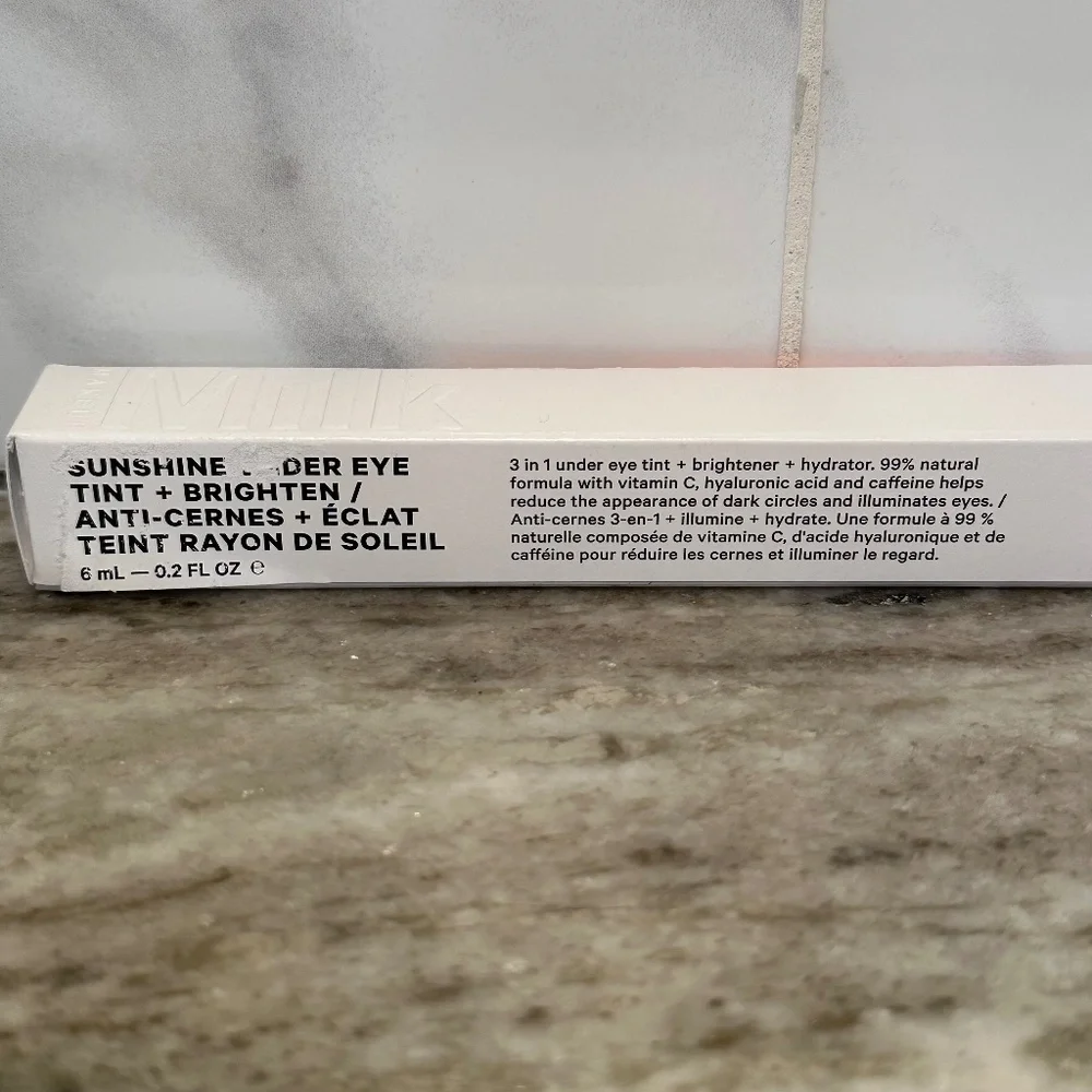 Milk Makeup Sunshine UNDER EYE TINT + Brightener Light Coverage Concealer #2